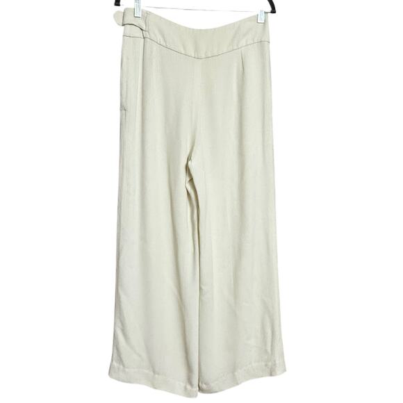 VERONIQUE LEROY PARIS Wide Leg Belted Pants Size 40 EU Made in France - Picture 11 of 11